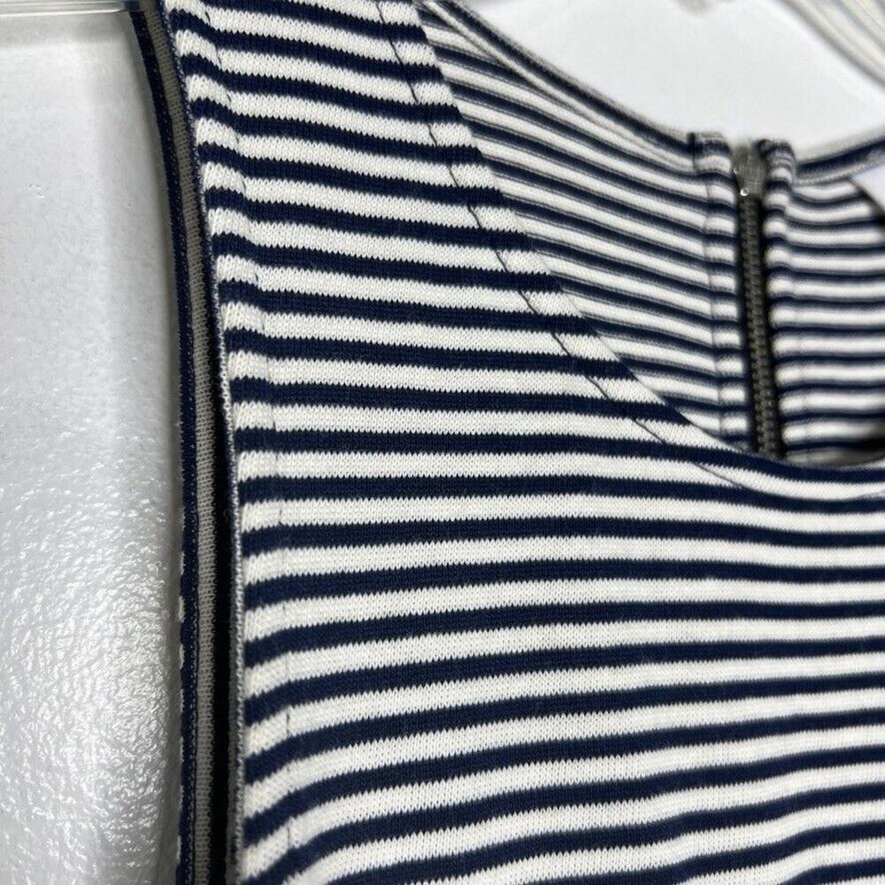 Gap Women's Striped Sleeveless Black and White Tank Dress Size M NEW
